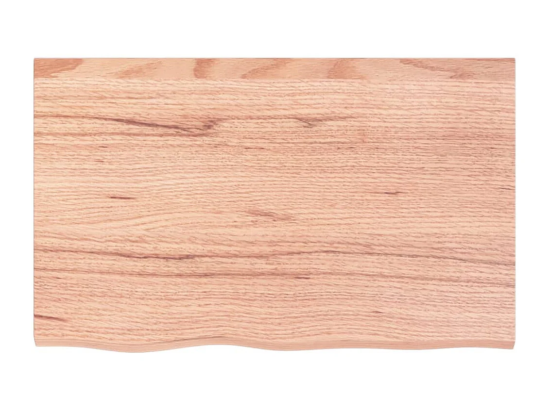 Badkamer wandschap staal en massief eikenhout