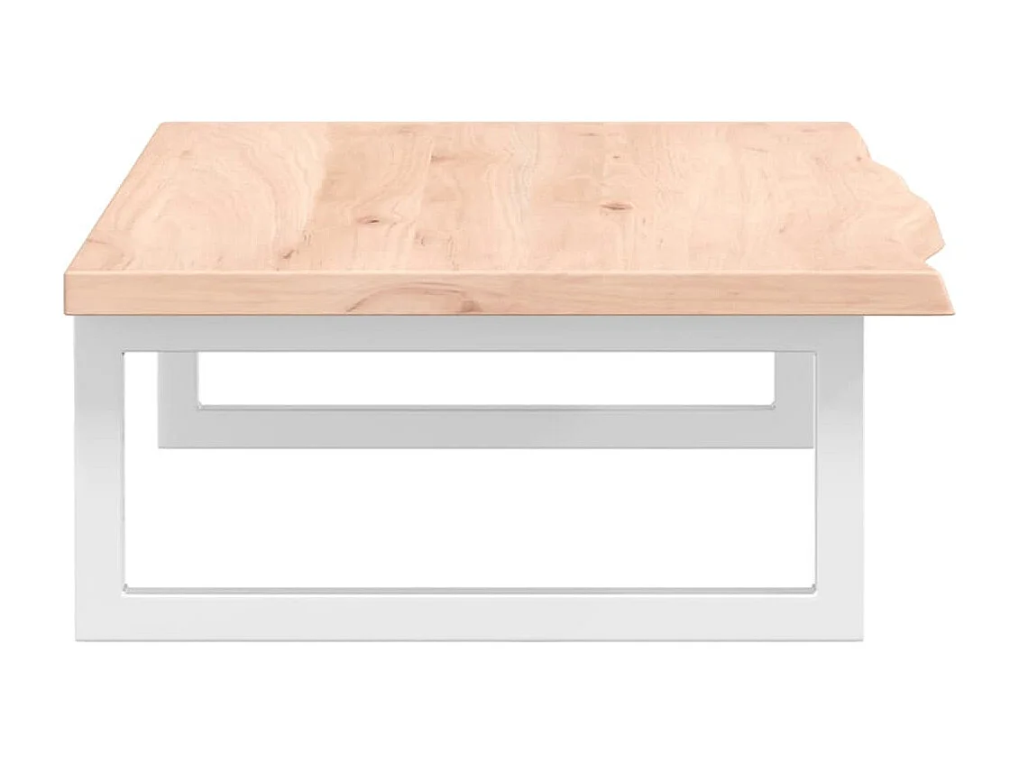 Badkamer wandschap staal en massief eikenhout