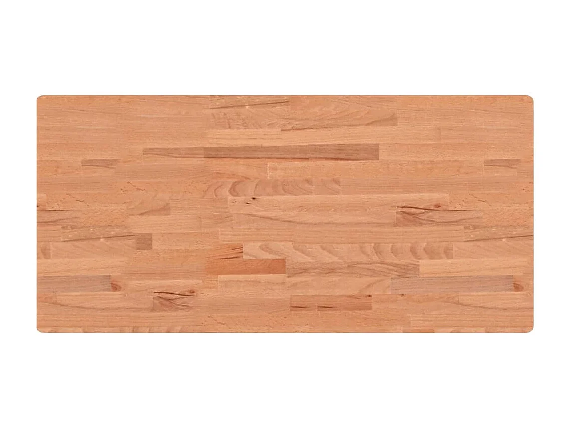 Waschbeckenregal Wandmontage Stahl und Massivholz Buche