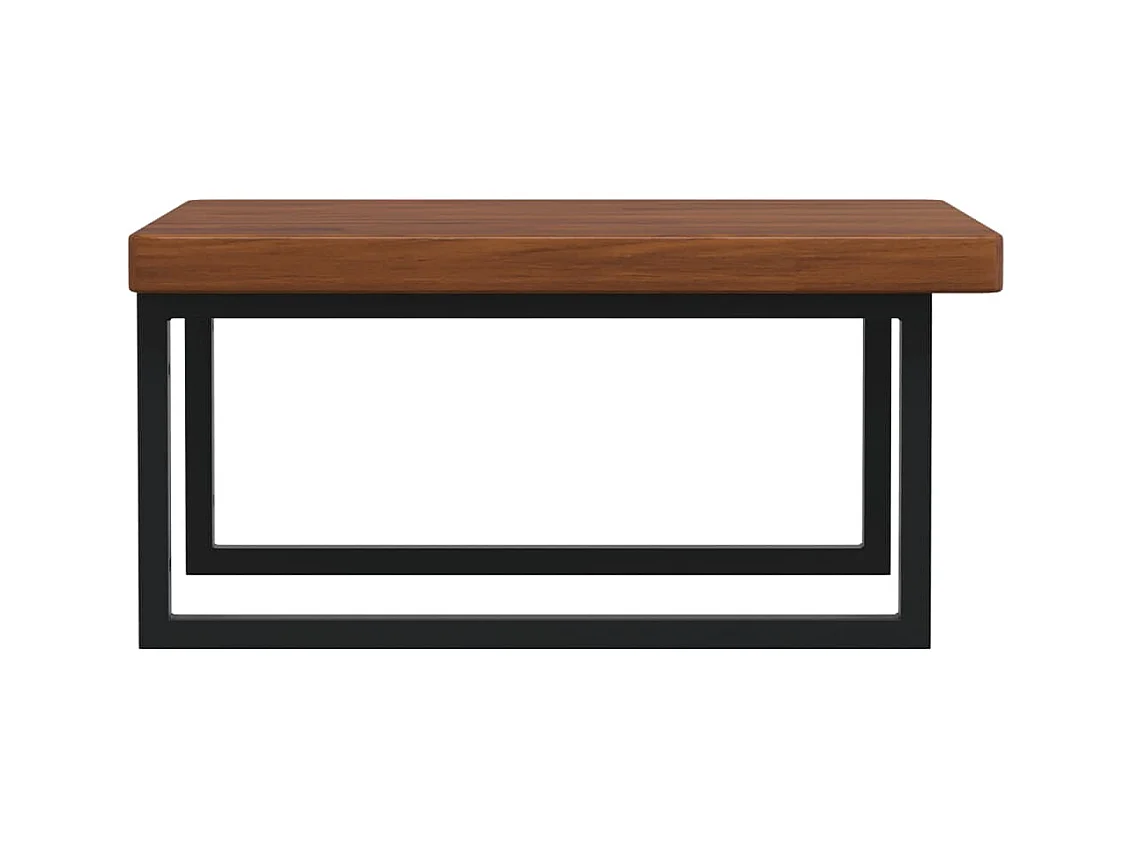 Badkamer wandschap staal en massief eikenhout