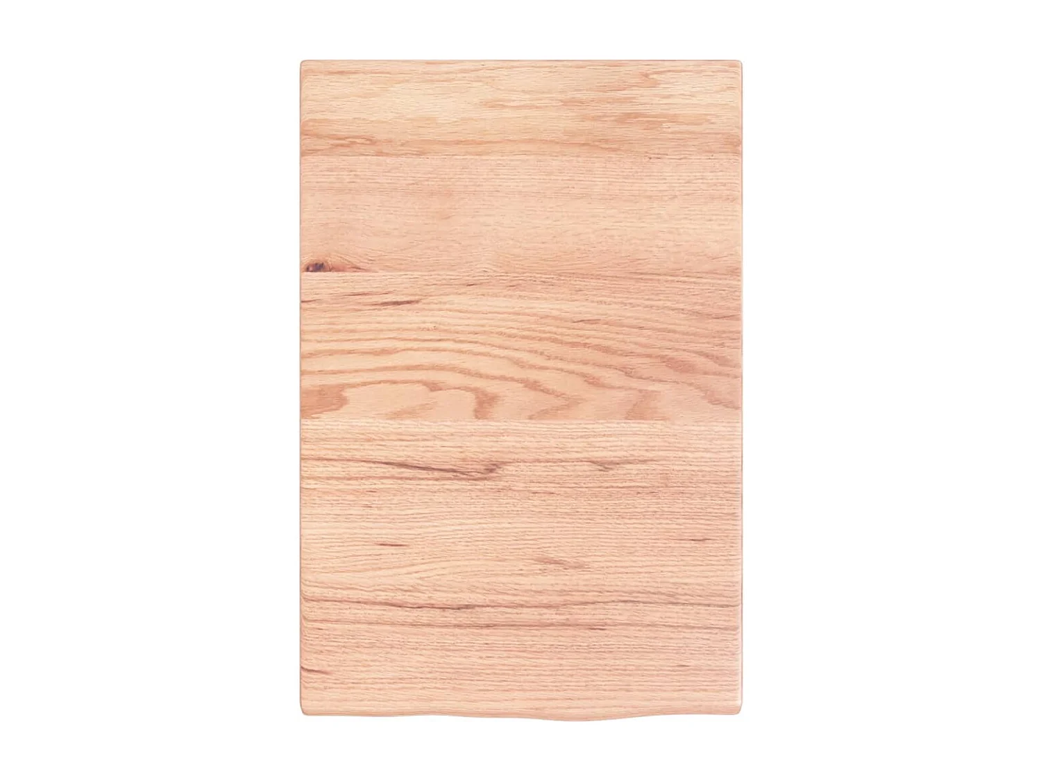 Badkamer wandschap staal en massief eikenhout