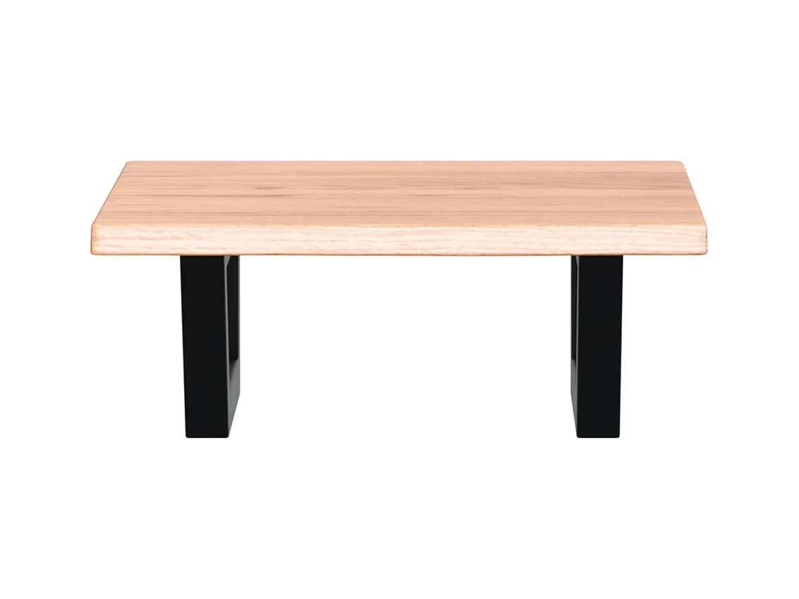 Badkamer wandschap staal en massief eikenhout