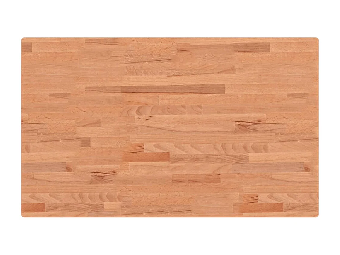 Badkamer wandschap staal en massief beukenhout