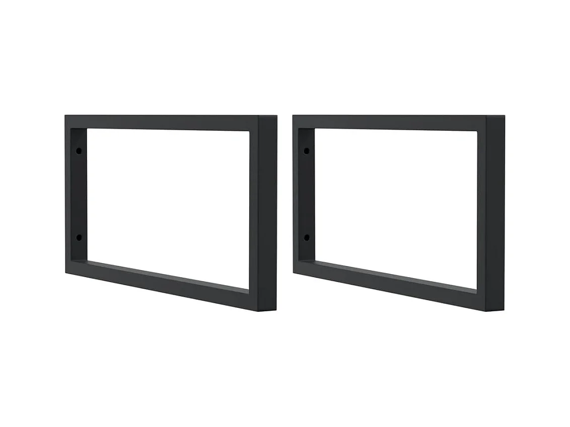 Étagère de vasque murale acier et bois de chêne massif