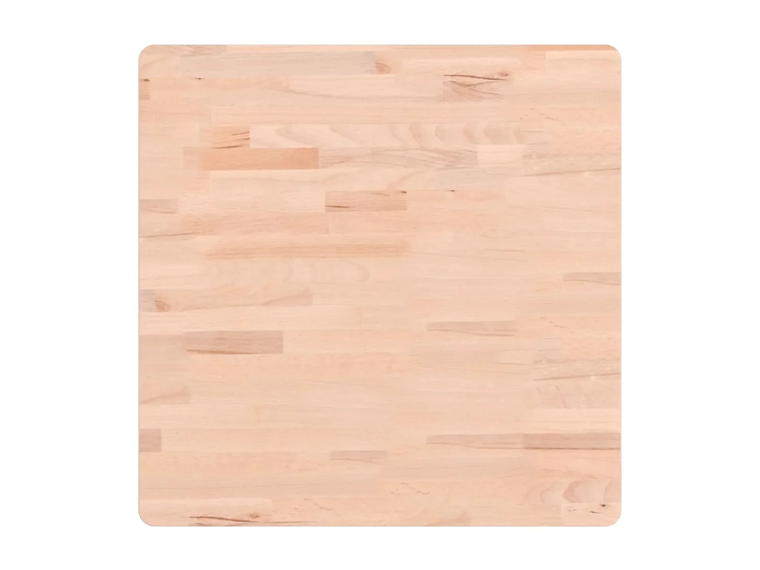 Ripiano a Parete per Lavabo in Acciaio e Massello di Faggio