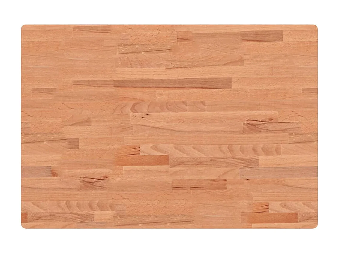 Étagère de vasque murale acier et bois massif de hêtre