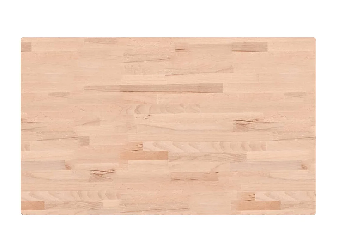 Étagère de vasque murale acier et bois massif de hêtre