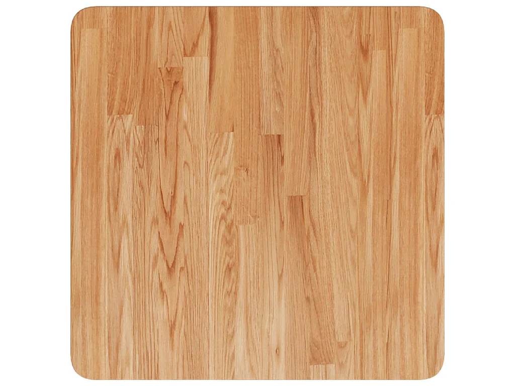 Waschtischplatte mit Halterung Stahl und Massivholz Eiche