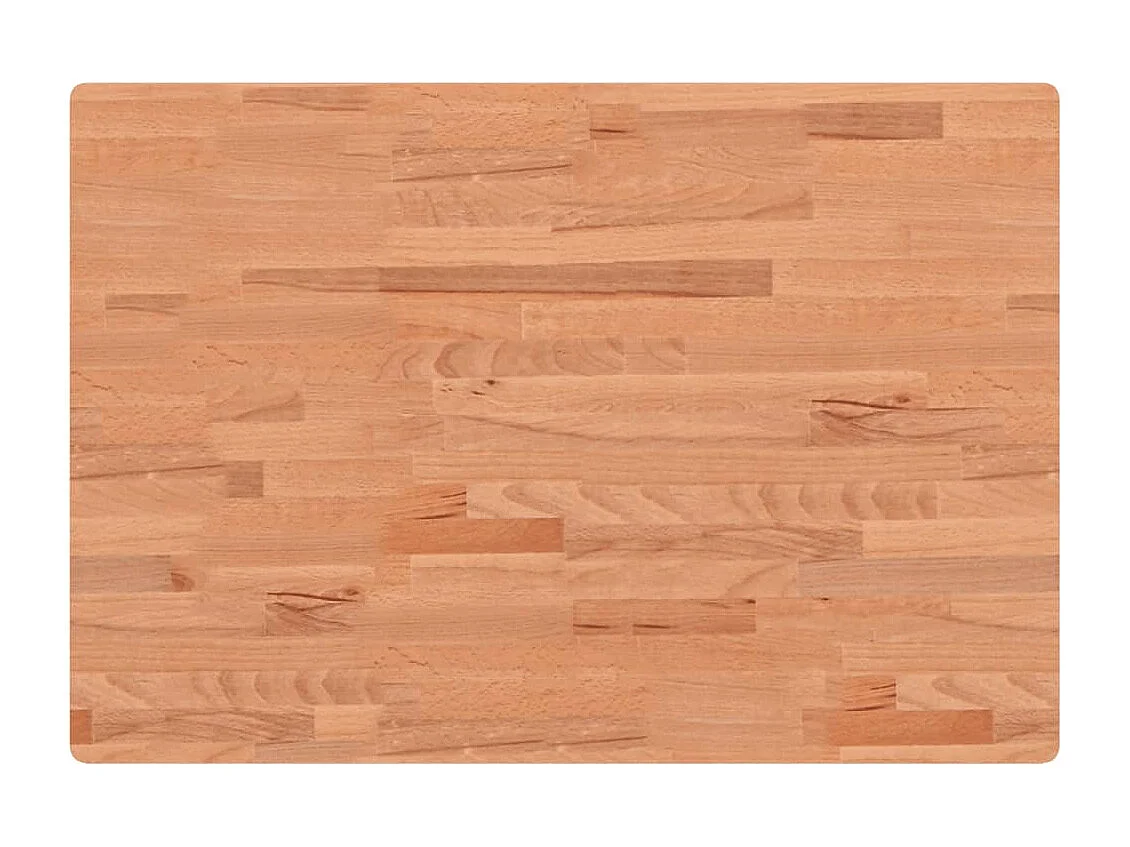 Waschbeckenregal Wandmontage Stahl und Massivholz Buche