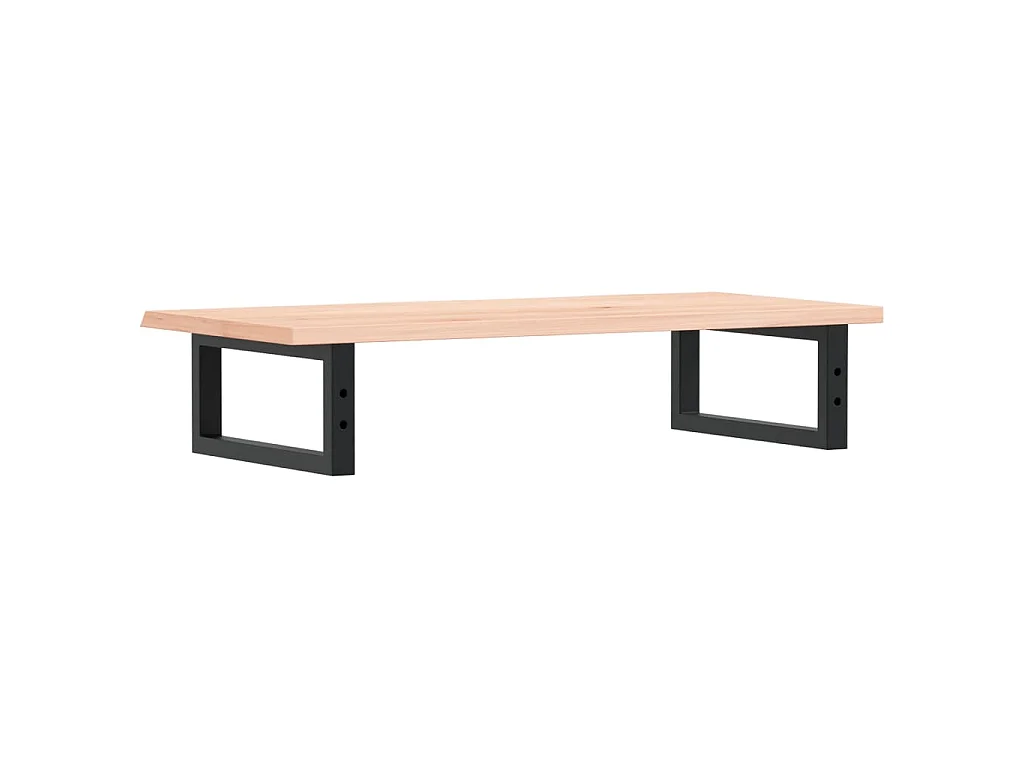 Badkamer wandschap staal en massief eikenhout