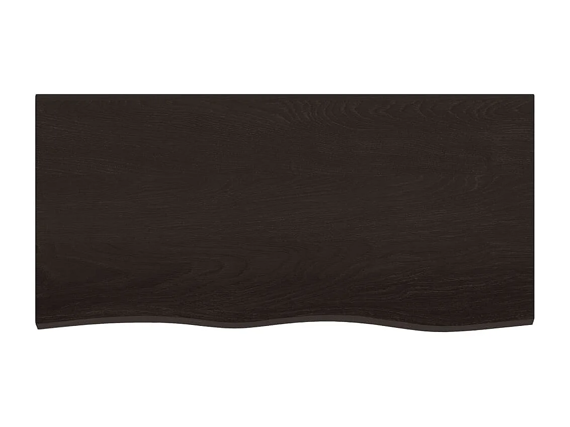 Badkamer wandschap staal en massief eikenhout