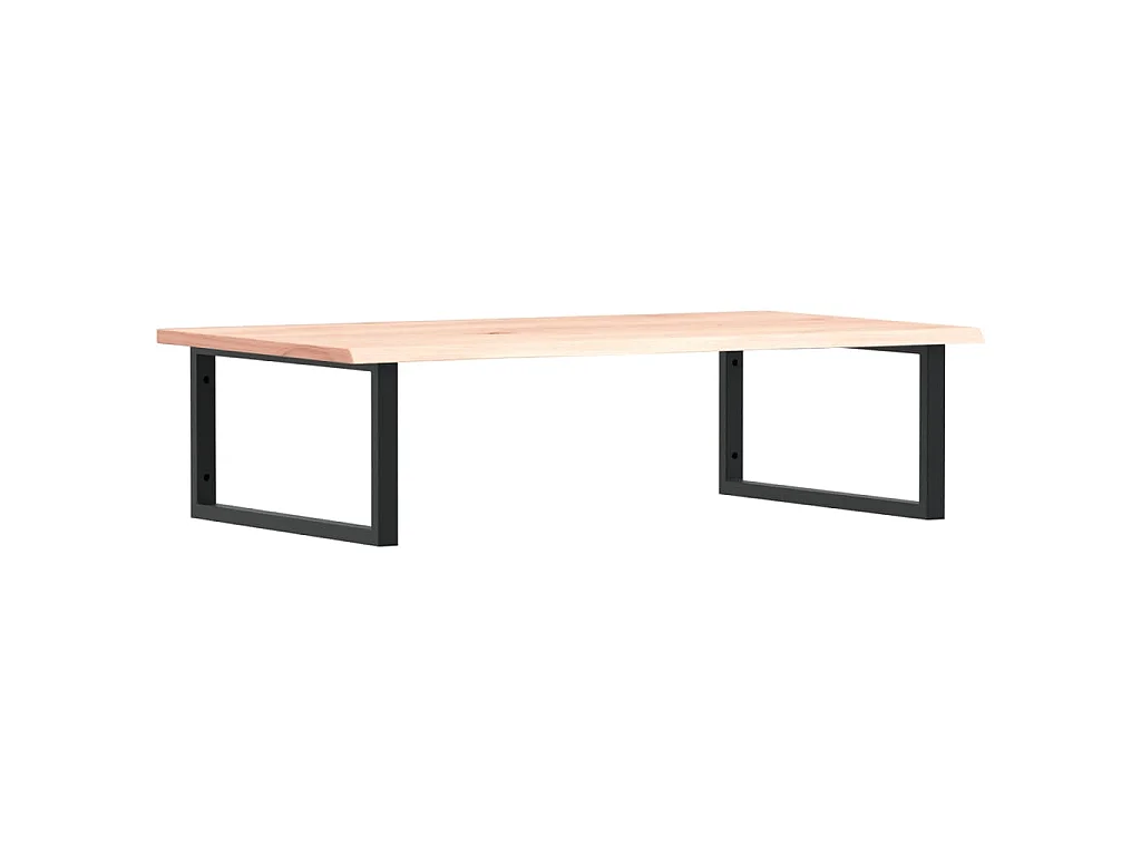 Badkamer wandschap staal en massief eikenhout