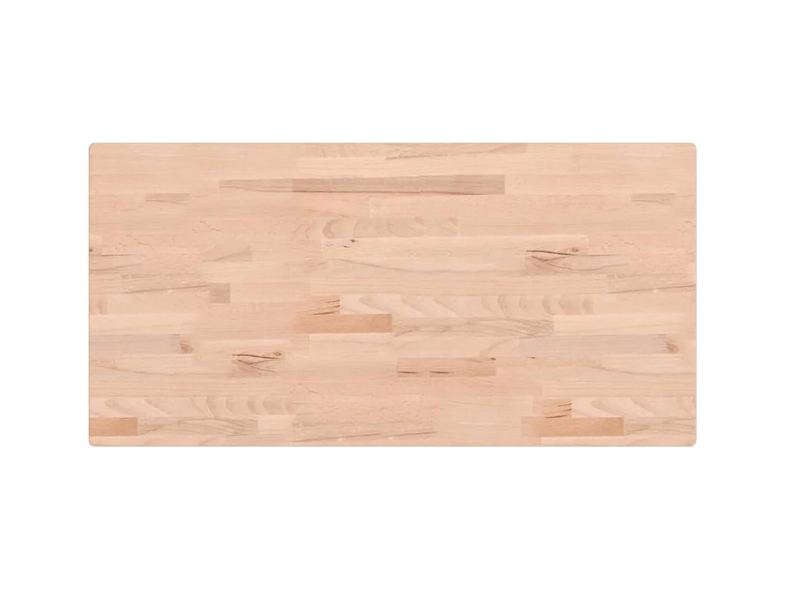 Badkamer wandschap staal en massief beukenhout