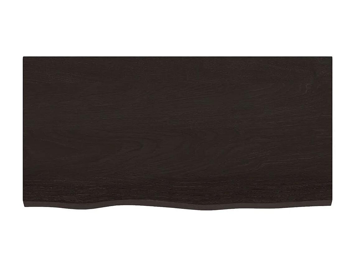 Estante de lavabo de pared de acero y madera maciza de roble