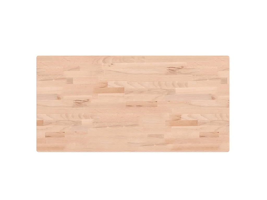 Étagère de vasque murale acier et bois massif de hêtre