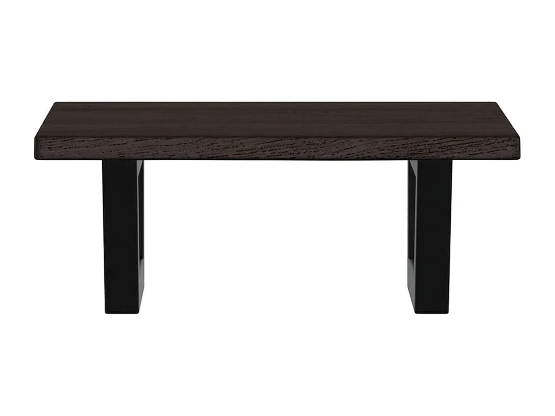 Badkamer wandschap staal en massief eikenhout