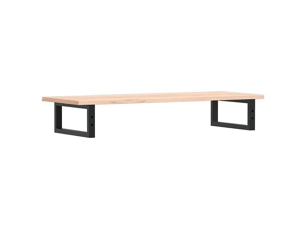 Badkamer wandschap staal en massief eikenhout