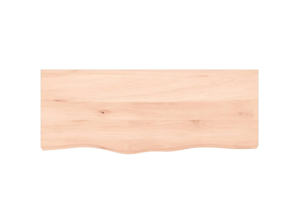 Badkamer wandschap staal en massief eikenhout