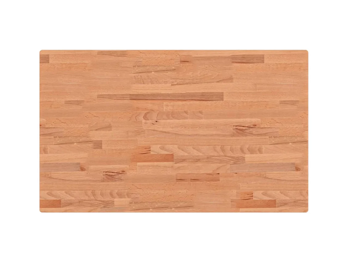 Badkamer wandschap staal en massief beukenhout