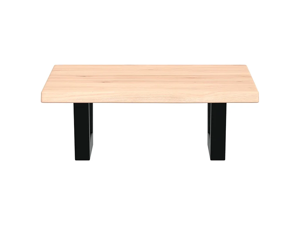 Badkamer wandschap staal en massief eikenhout