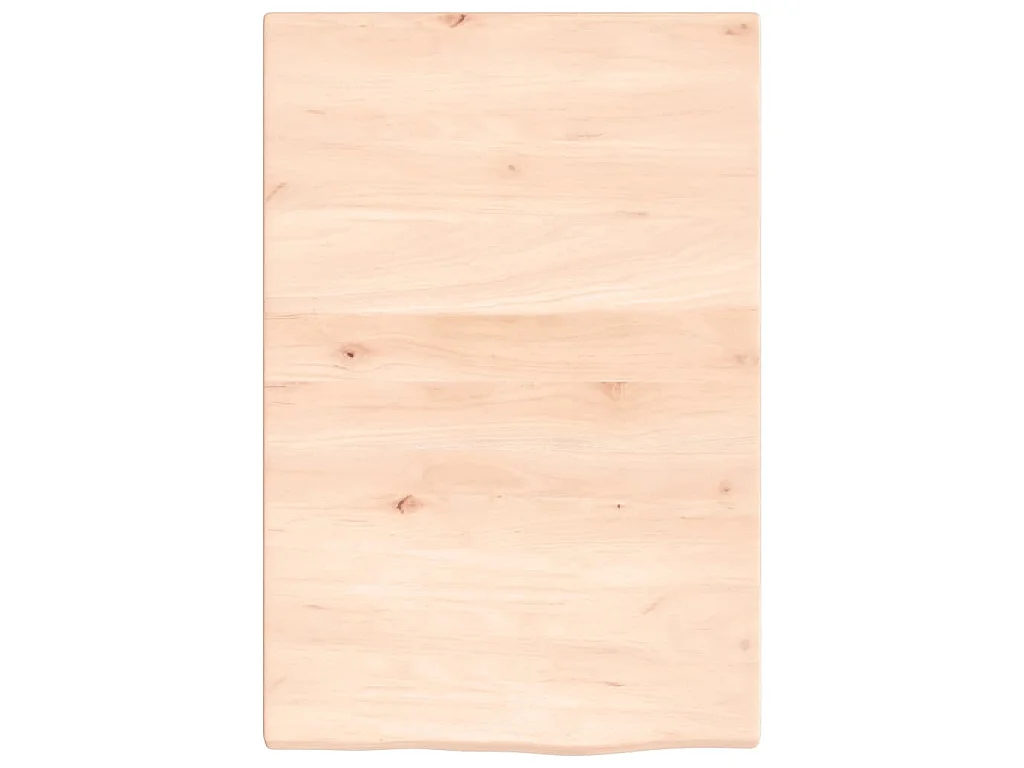 Badkamer wandschap staal en massief eikenhout