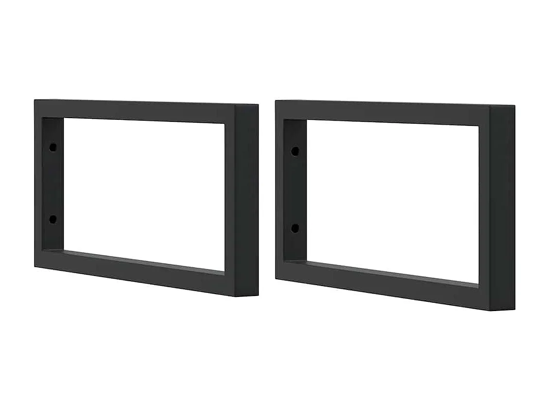 Waschbeckenregal Wandmontage Stahl und Akazienholz