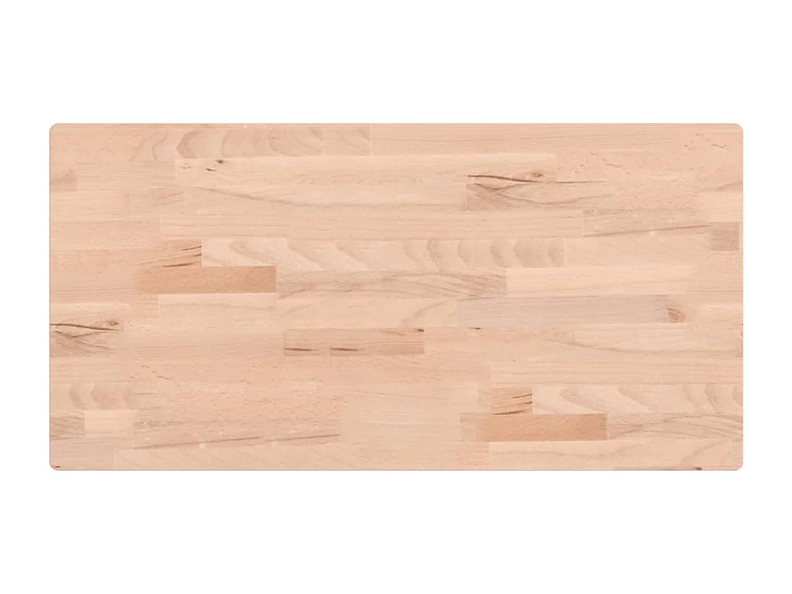 Waschbeckenregal Wandmontage Stahl und Massivholz Buche