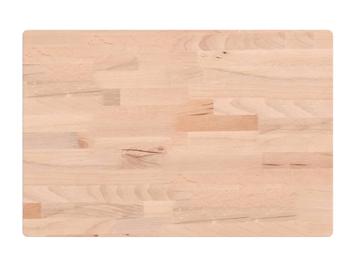 Badkamer wandschap staal en massief beukenhout