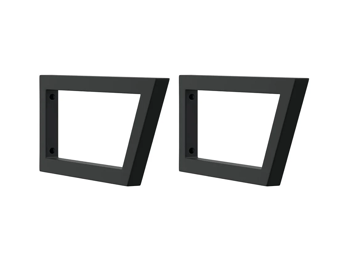 Ripiano a Parete per Lavabo in Acciaio e Massello di Acacia