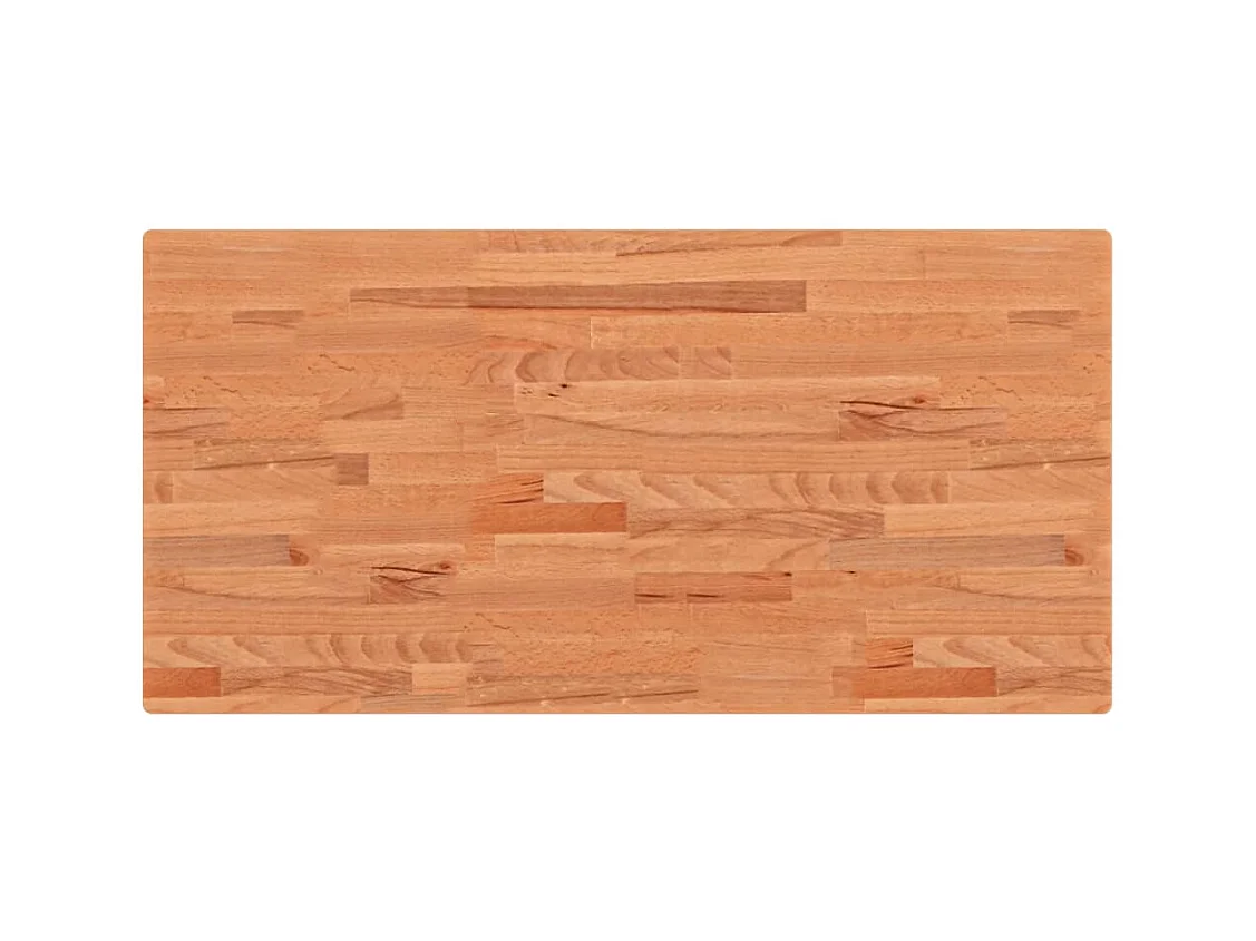 Badkamer wandschap staal en massief beukenhout