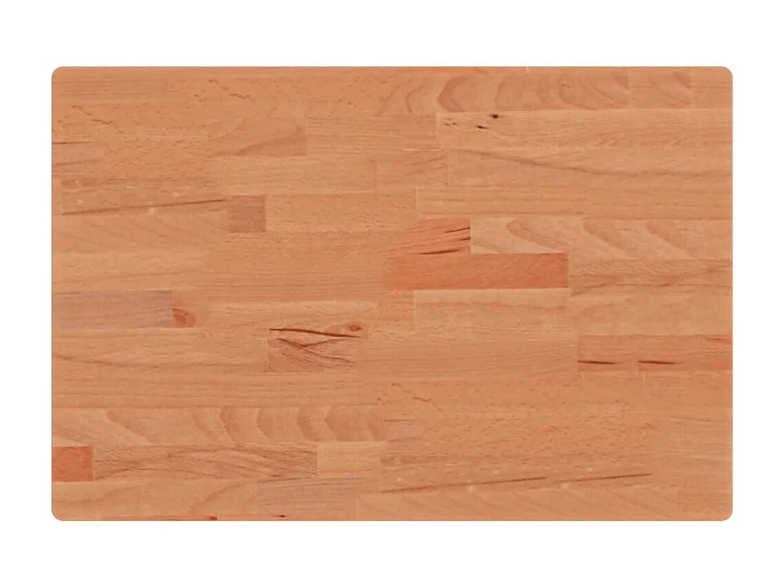 Waschbeckenregal Wandmontage Stahl und Massivholz Buche