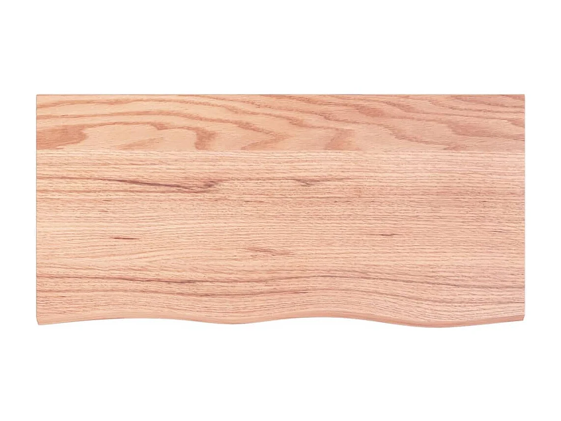 Badkamer wandschap staal en massief eikenhout