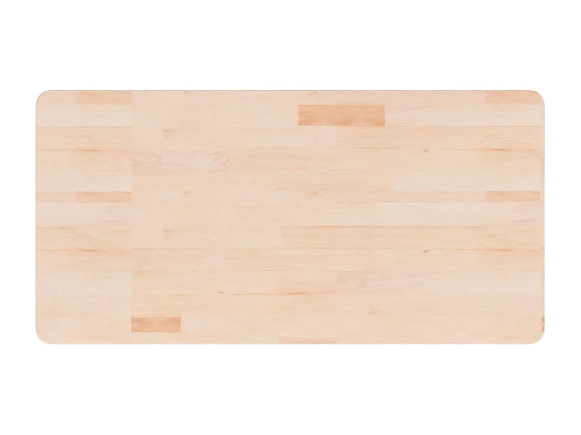 Waschtischplatte mit Halterung Stahl und Massivholz Eiche