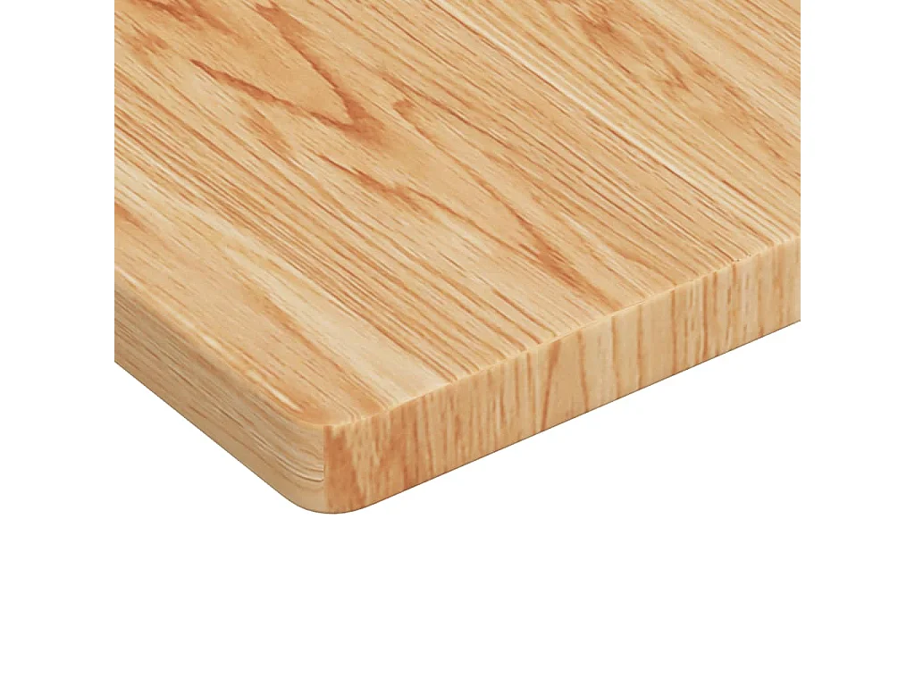 Waschtischplatte mit Halterung Stahl und Massivholz Eiche