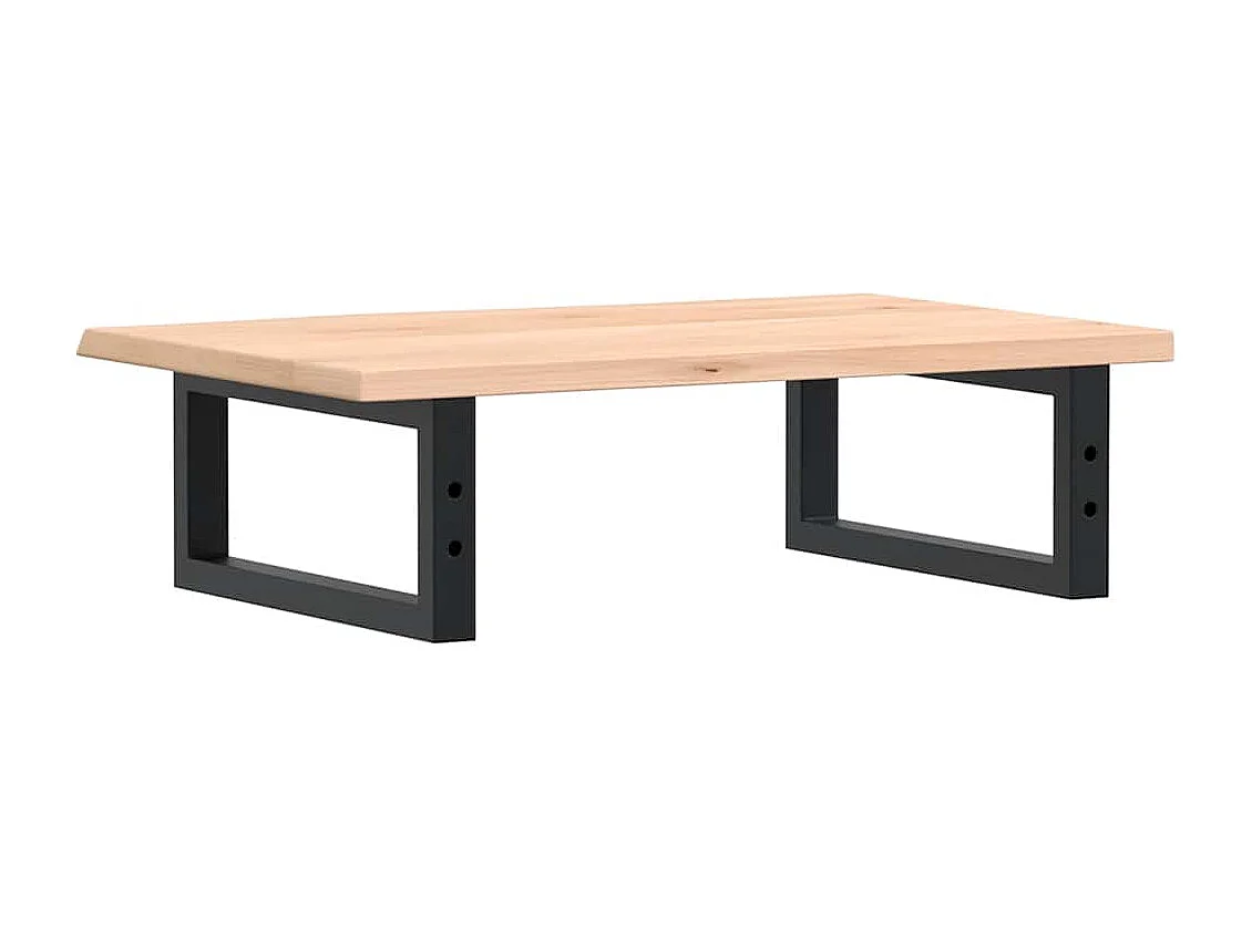 Półka Łazienkowa na Umywalkę z Stali i Dębu z Miejsce na Przechowywanie