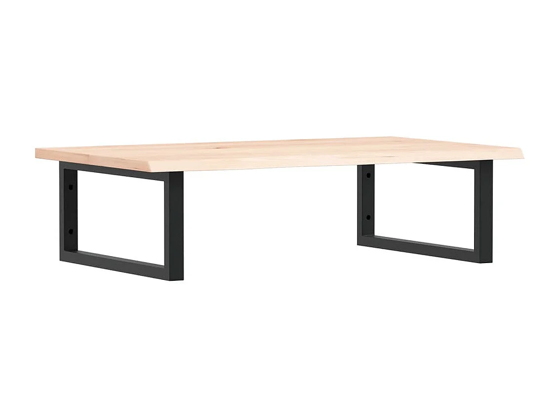 Badkamer wandschap staal en massief eikenhout