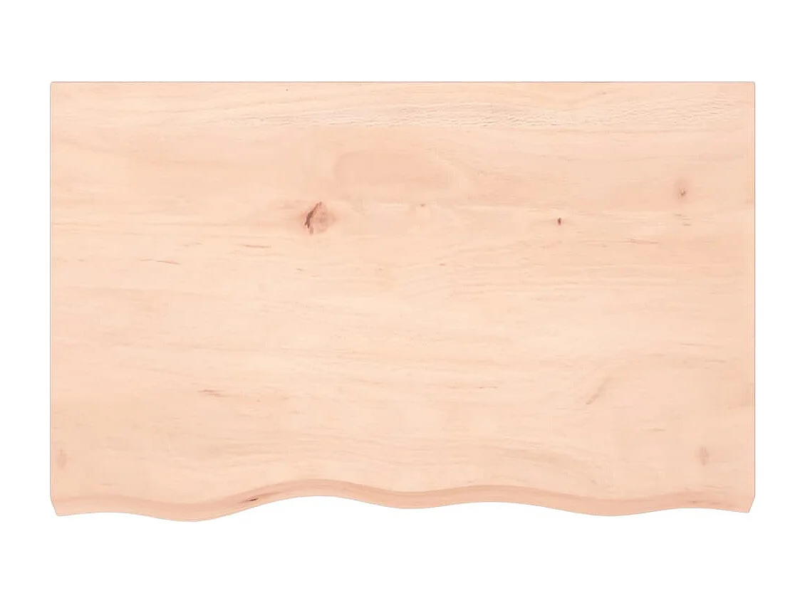 Badkamer wandschap staal en massief eikenhout