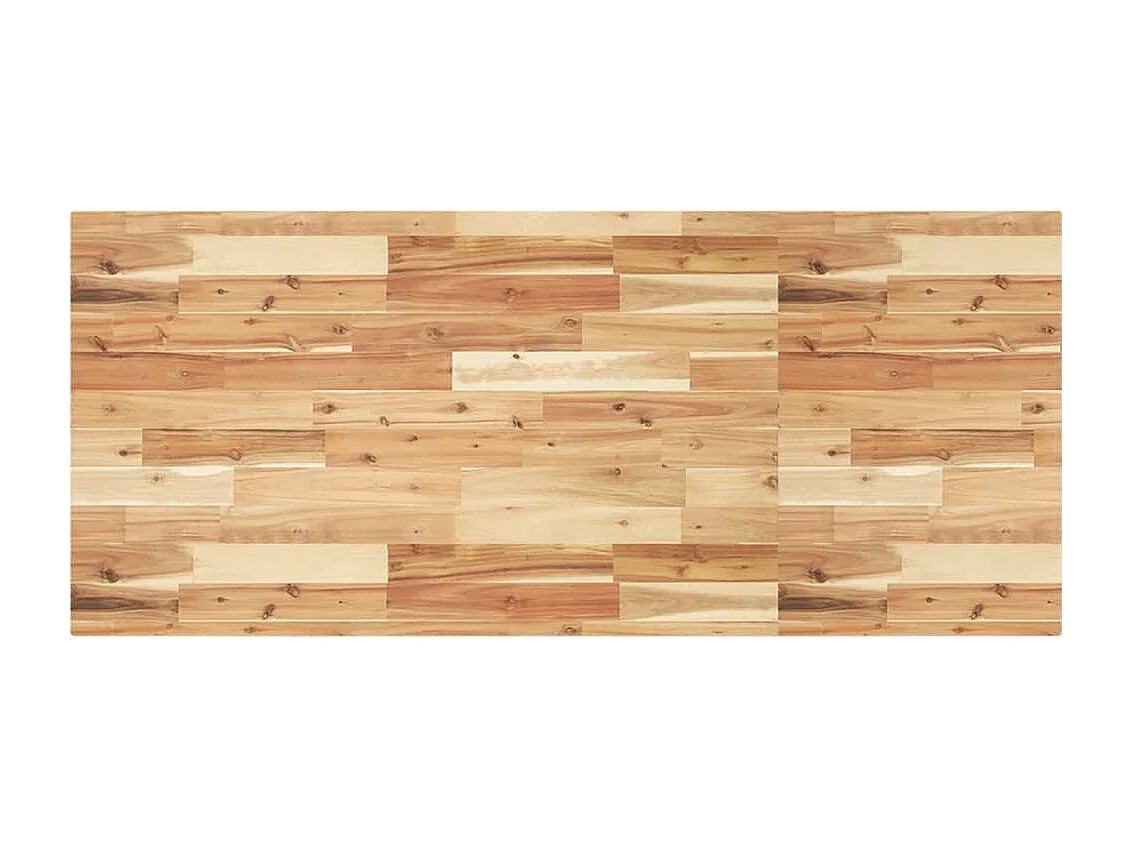 Prateleira de parede p/ lavatório aço/madeira de acácia maciça