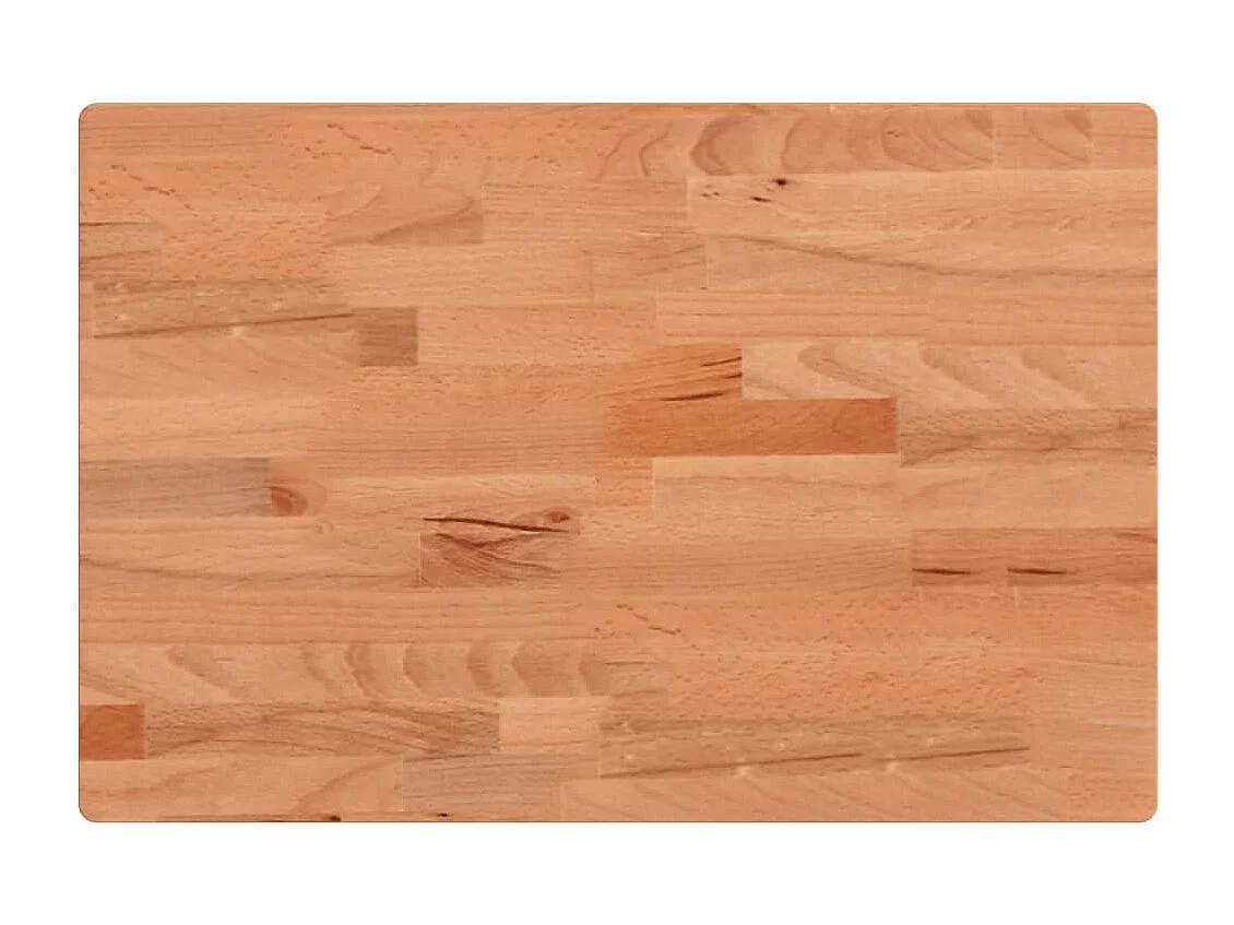 Badkamer wandschap staal en massief beukenhout