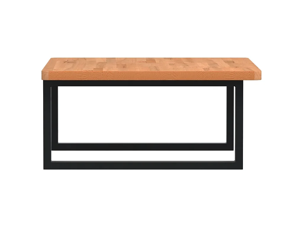 Badkamer wandschap staal en massief beukenhout