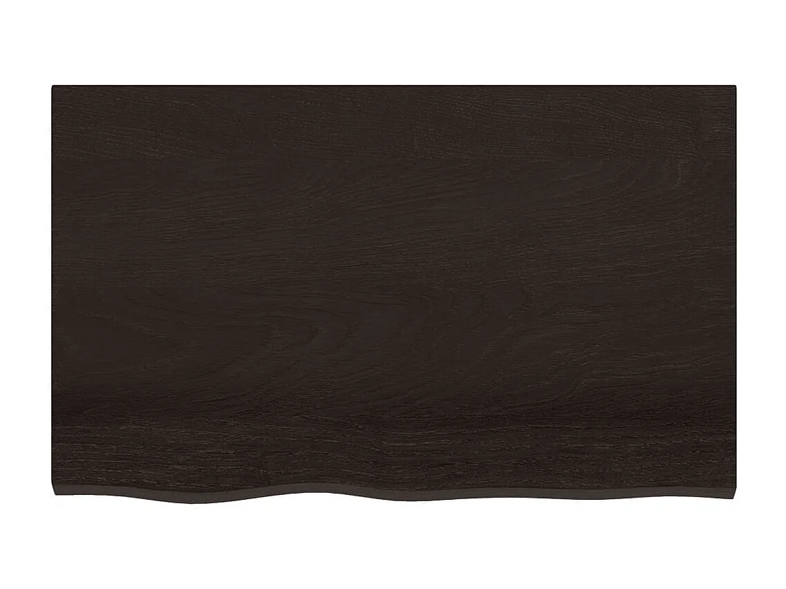 Badkamer wandschap staal en massief eikenhout