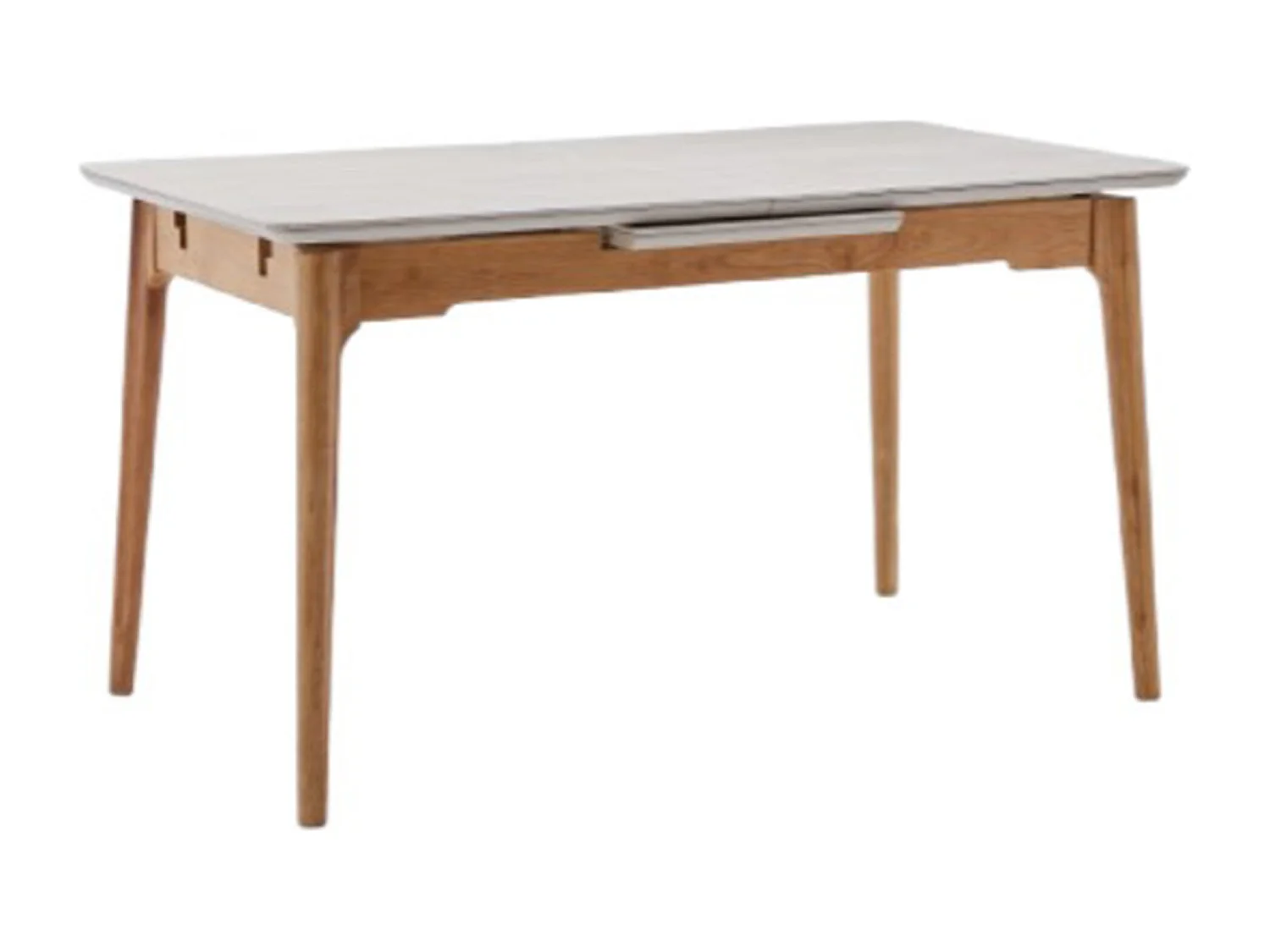 Mesa de comedor cocina extensible de 140 cm hasta a 180 cm para 8 comensales Costa