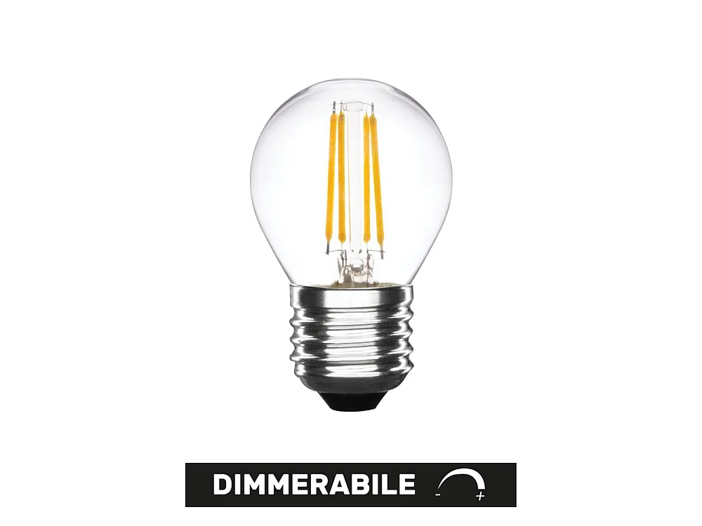 Dimmbare Mini-Kugel-LED-Glühbirne 5W 2700K E27