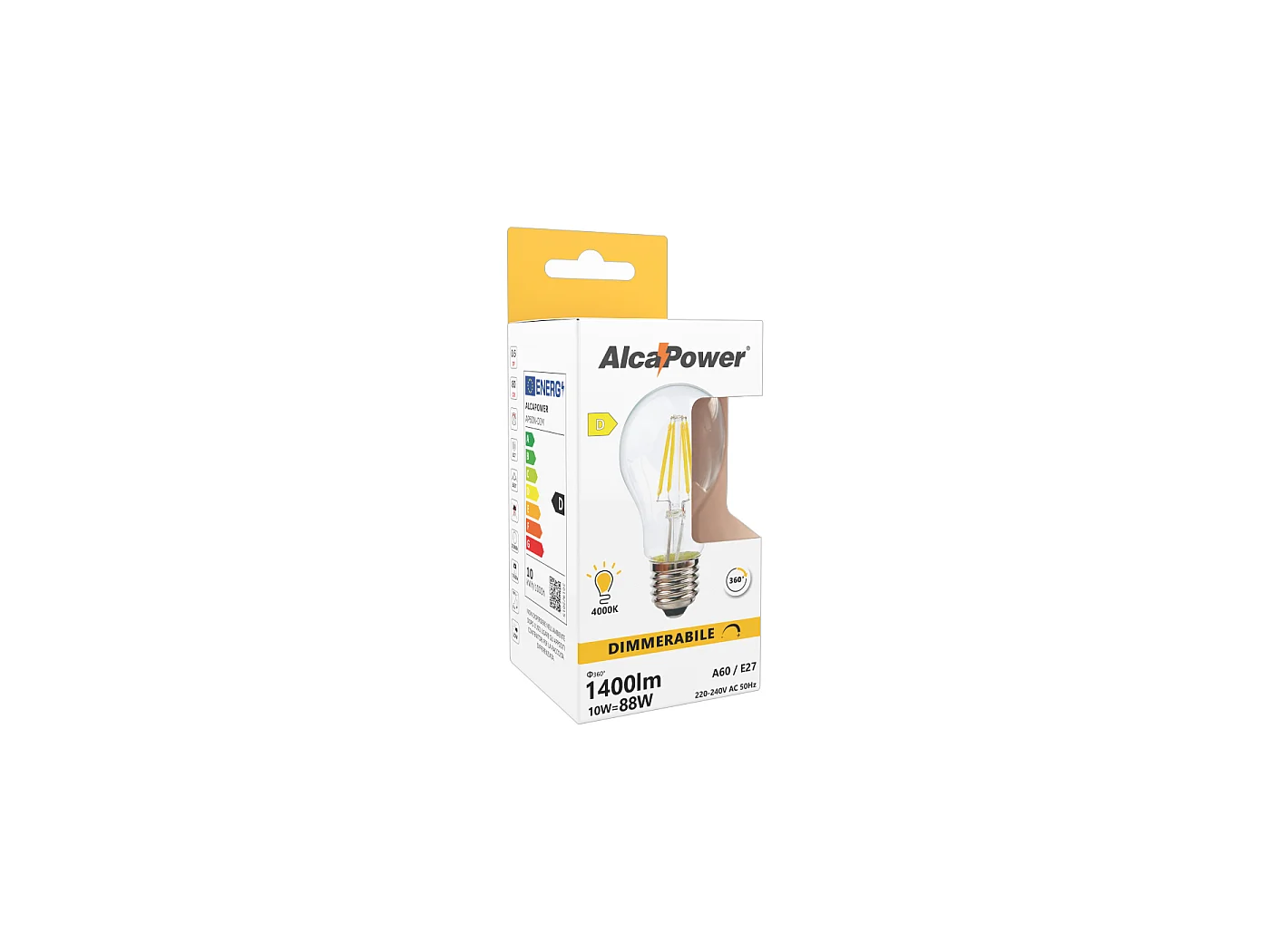 Klassische dimmbare LED-Glühbirne 10W 4000K E27