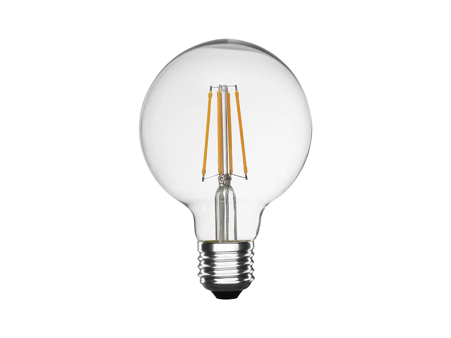 Ampoule LED à filament globe transparent 10W G125 1400lumen 3000K