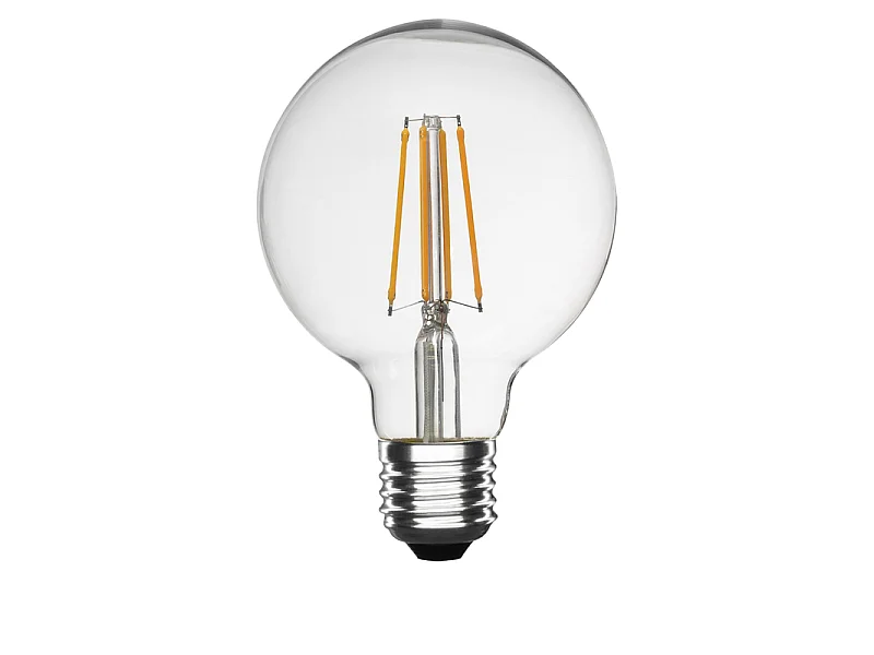 Lâmpada LED globo E27 G125 10W 2700K regulável