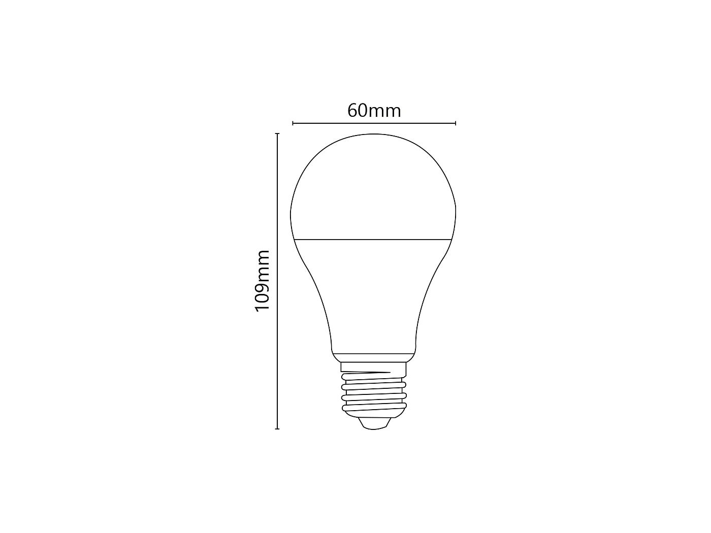 Ampoule LED classique 10W E27 12-24V 3000K