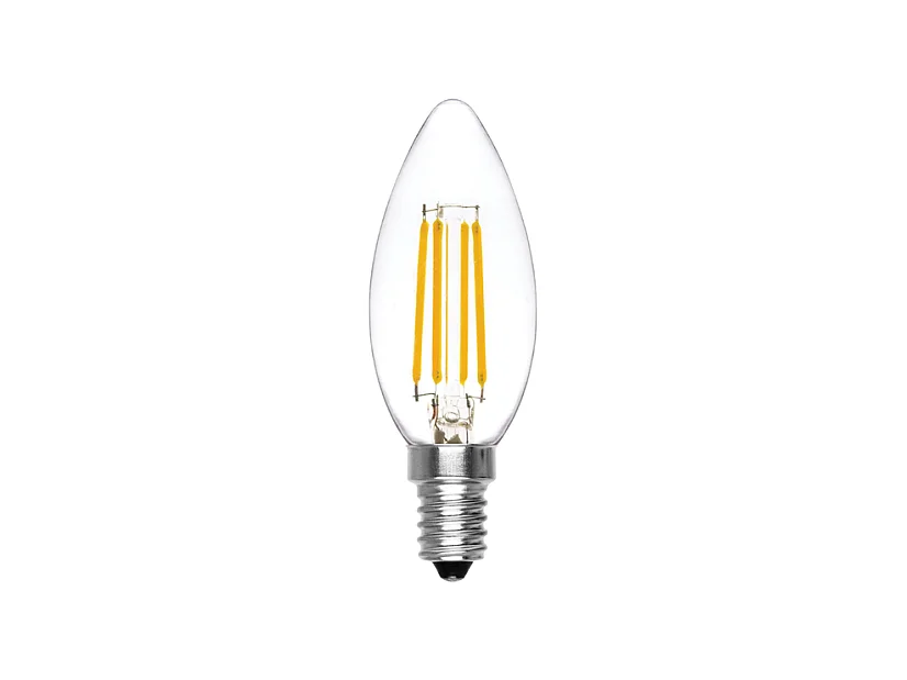 Ampoule LED Olive à intensité variable 6W 4000K E14