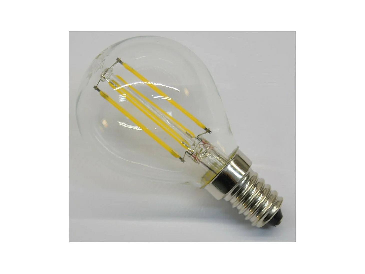 Bombilla LED de filamento E14 de 4 W y 4000 K
