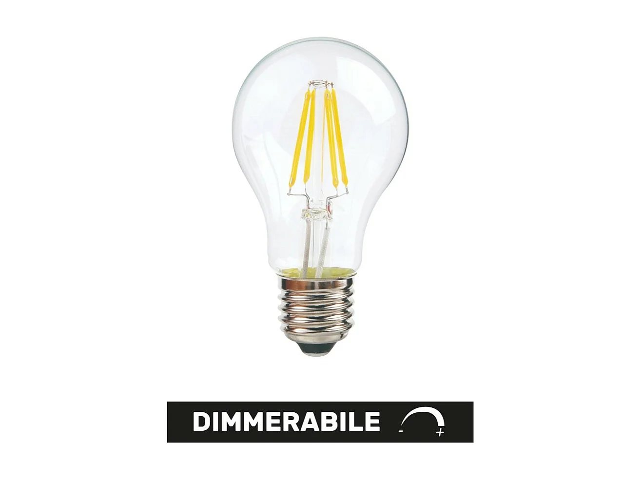 Lampadina a Led Classica Dimmerabile 10W 3000K E27